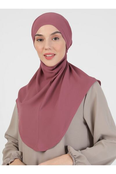 Ecardin Τουρμπάνι από κρεπ ύφασμα με δεμένη ζώνη - St 091 Blackberry