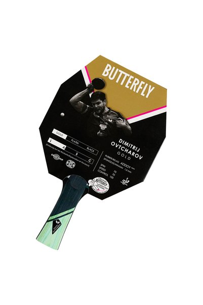 BUTTERFLY Dimitrij Ovtcharov Gold Ittf Onaylı Masa Tenisi Raketi