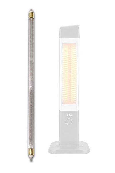 abnturk Orijinal Cam Ve Rezistans Seti Sfh-3394 2000w Kule Tipi Infrared Dike...