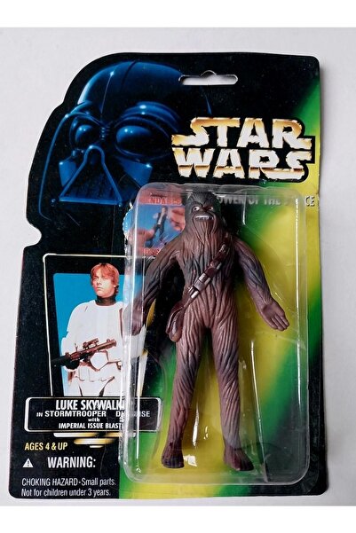 Star Wars Starwars Dört Tane Figür Tüfek Silah Bossk Chewbacca Robot Luke Skywalker Stormtrooper