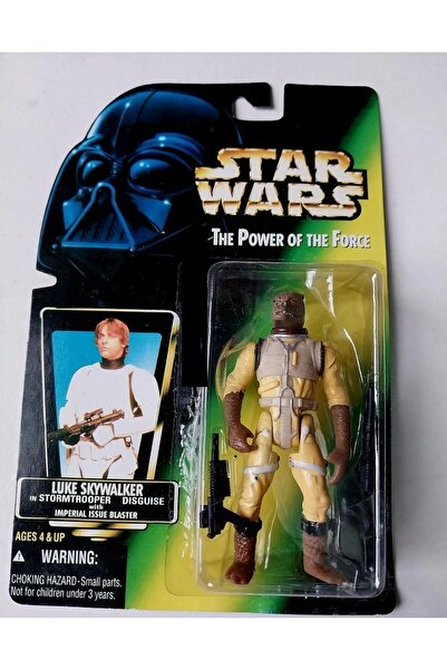 Star Wars Starwars Dört Tane Figür Tüfek Silah Bossk Chewbacca Robot Luke Skywalker Stormtrooper