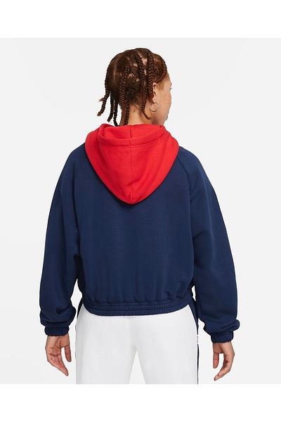 Nike Paris Saint-germain Women's Fleece Hoodie Dc0461-410