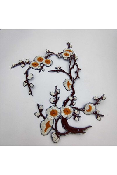 FASHİON DANTEL زينة جبر لاصقة على شكل زهور اللبلاب