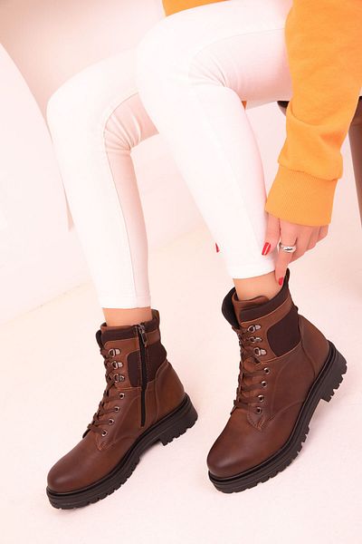 SOHO Tan Women's Boots & Booties 17679