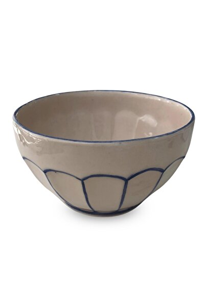 zeynep Mavi Çizgili Kase