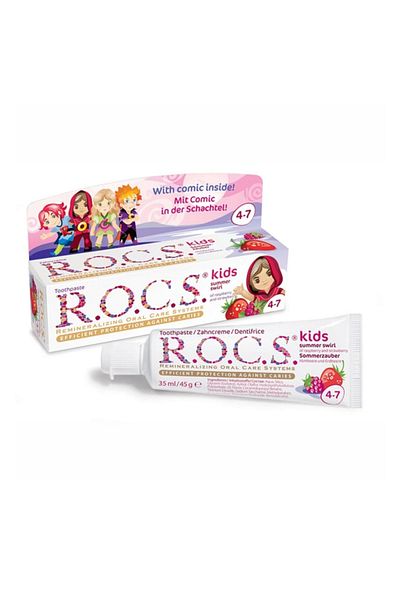R.O.C.S. معجون أسنان روكس للأطفال بالفراولة والتوت 35 مل