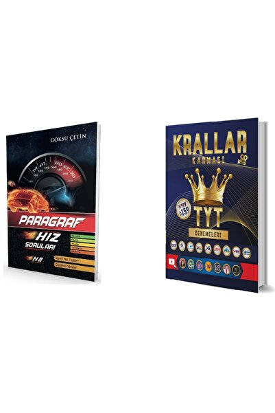 Krallar Karması Tyt Denemeleri + Hız Ve Renk Tyt Ayt Kpss Ales Dgs Paragraf S...