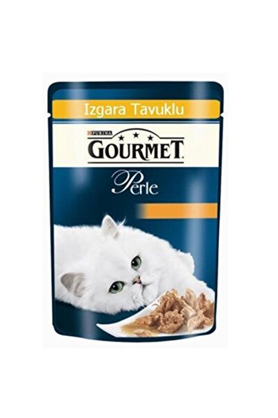 Purina Gourmet Perle Izgara Tavuklu Pouch Yetişkin Kedi Yaş Maması 85 G