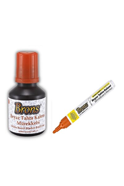 Brons Doldurulabilir Tahta Kalemi Ve Mürekkebi 30cc