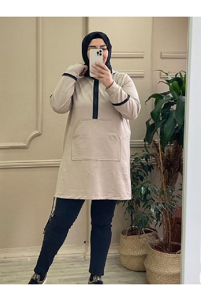 emsale Hijab Tunic| Alvin| Camel - Ems