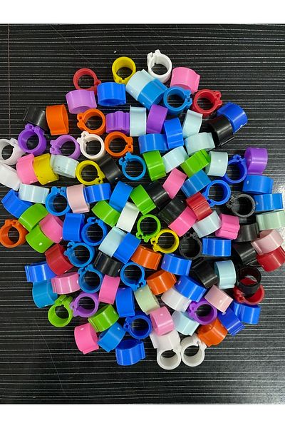 devavit Pigeon Ring Clip Mixed Color 1000 Pieces
