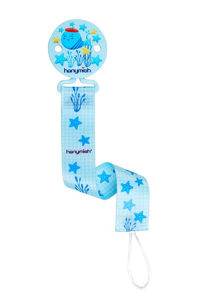 Hanymish Fabric Pacifier Strap