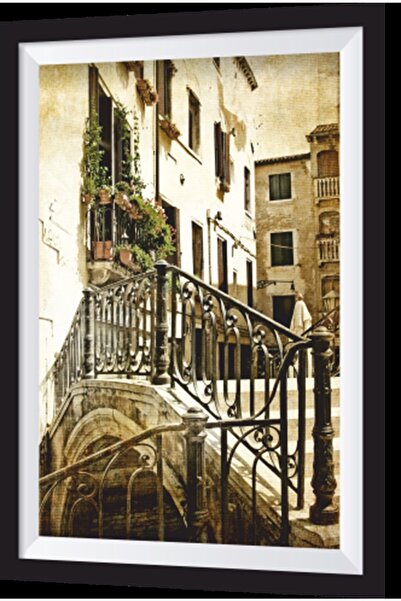 Hayat Poster Trepte nostalgice cadru artistic aspect pictură din lemn