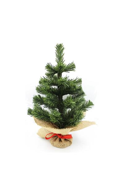 Happyland Yılbaşı Ağacı 30 Cm Masa Üstü Çam Ağacı Dekoratif Yılbaşı Çam Ağacı