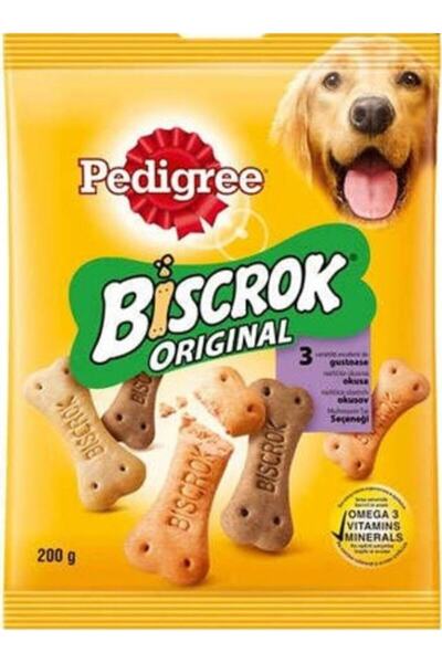 Pedigree Biscrok Multi Mix Köpek Ödül Maması Bisküvi 200 G