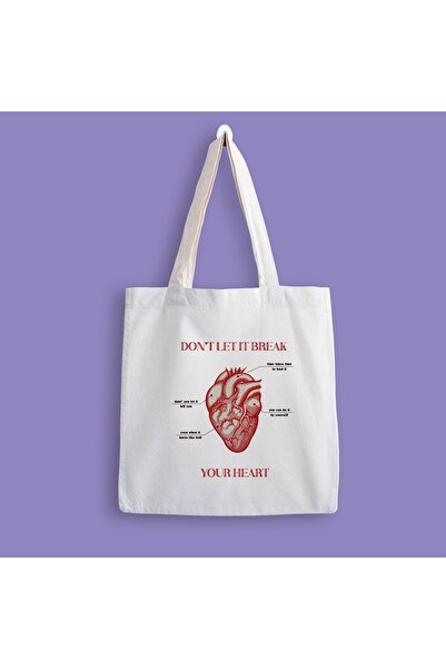 designedfy Υφασμάτινη τσάντα με στάμπα Your Heart