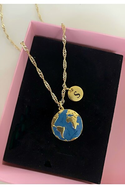 Asia by Leuvoié Asia By Leuvoie S Harfli Dünya Kolye