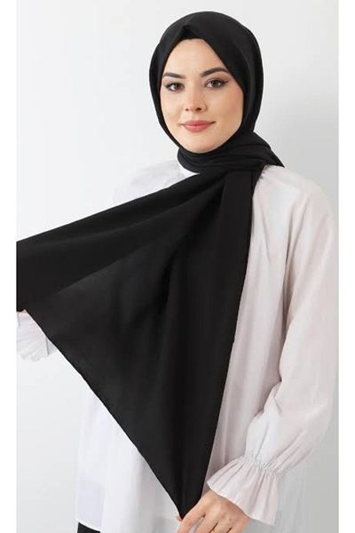 Mides scarf Βαμβακερό σάλι Cazz Μαύρο