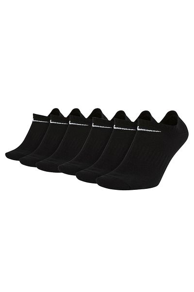 Nike Unisex 6er Pack Sneaker Sportsocken - Everyday, Lightweight No Show, einfarbig