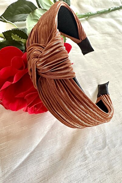 alsaccessories Coroană maro model cu șnur, diademă