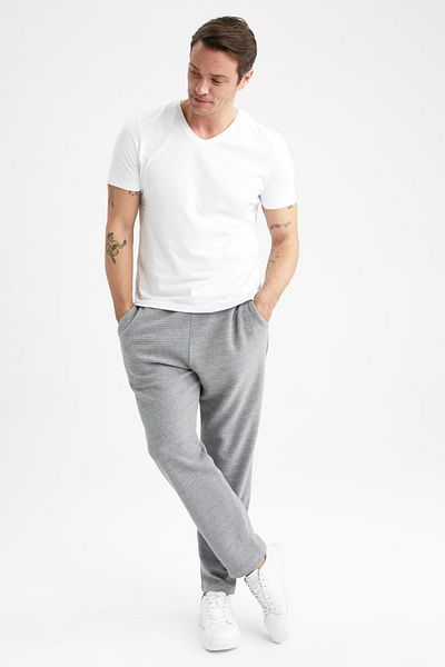 DeFacto Regular Fit Sweatpants with Lace Waist