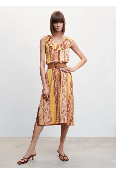 MANGO Woman Kadın Elbise