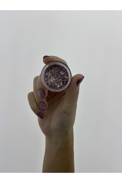 Pie Accessories Gel Form Shiny Glitter 004