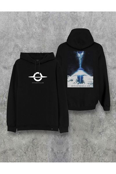 Darkia Interstellar Interstellar Movie Printed Hooded Design Hoodie