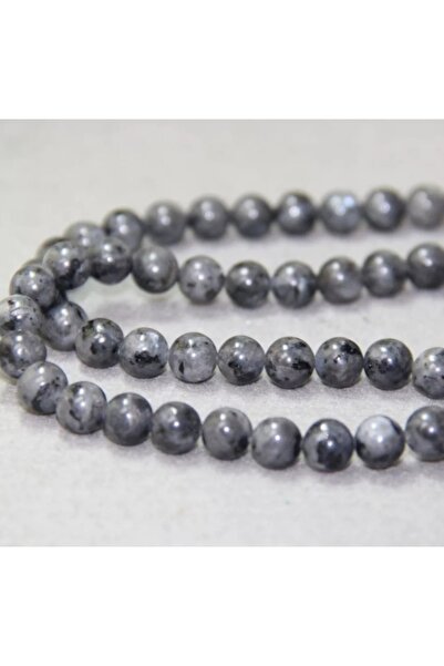 RLX BUJİTERİ حجر لابرادوريت طبيعي 8 ملم- هواية تصميم المجوهرات