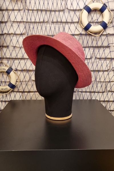 Manken İstanbul Polyester Head Mannequin - Fabric Covered Accessory Hat Wig