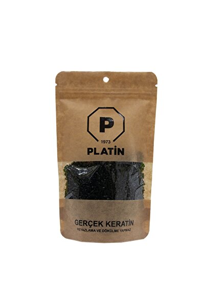 Platin Тъмнозелен суров кератин 100 г (ker-38)