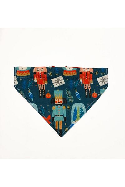 MS Pet Design Adjustable Cat Dog Bandana - New Year's Gift Lead Soldier