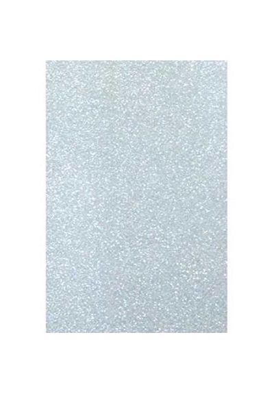 Ticon 30 Pieces A4 Glitter Adhesive Eva 20x30cm Silver