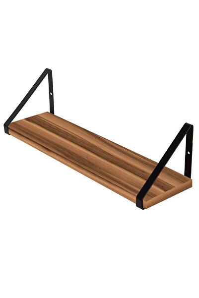 janiyeva (CEVİZ) Silme Duvar Rafı Çalışma Odası Rafı Salon Rafı Mutfak Rafı B...