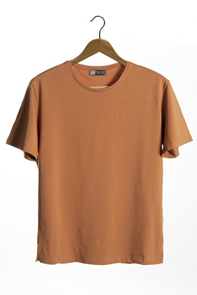 Relax&Basic Tricou oversize de bază, unisex, bronzat