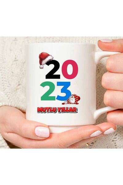 ART HEDİYE عيد ميلاد سعيد 2023 قبعة سانتا كلوز عيد الميلاد السنة الجديدة كوب ...