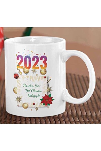 ART HEDİYE 2023 أتمنى أن يكون كوبًا رائعًا لعيد الميلاد للعام الجديد مطبوعًا ...