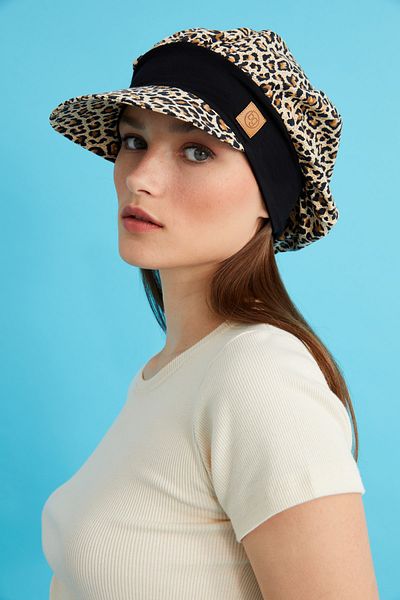 Butikgiz Women's 4 Seasons Cotton, Ultra Soft, Lightweight, Anti-Sweat, Stylish, Trendy Cap and Combed Cotton Hat with Visor