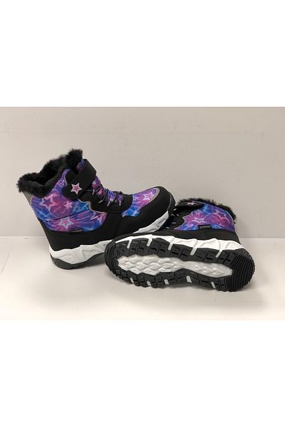 KAFKASLAR AYAKKABI Κορίτσια Αγόρια Velcro Furry Snow Type Πολύχρωμες αθλητικές μπότες μοντέλου