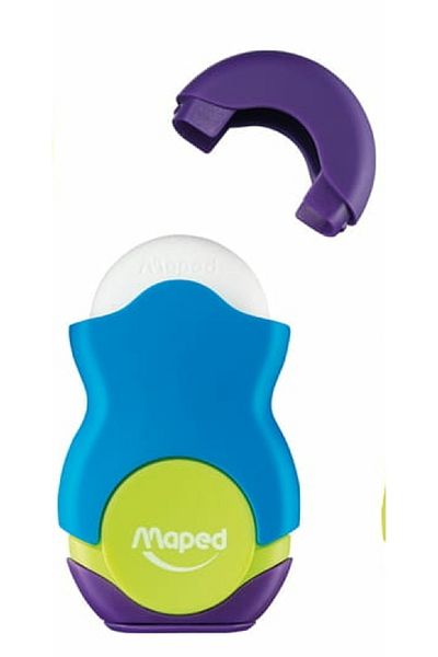 Maped Loopy Pencil Sharpener And Roller Eraser