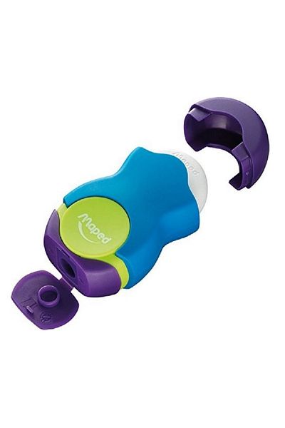 Maped Loopy Pencil Sharpener And Roller Eraser
