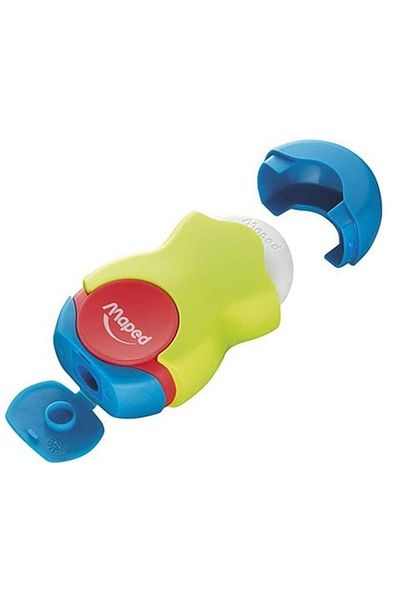 Maped Loopy Pencil Sharpener And Roller Eraser
