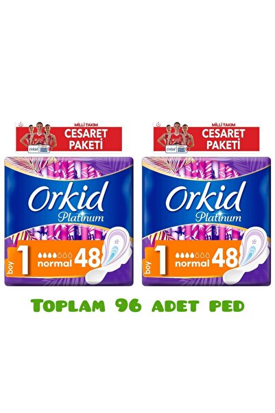 Orkid Orkıd Platinum Cesaret Paketi Normal (2X48 TOPLAM 96 ADET PED)
