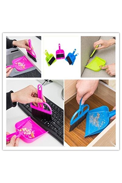 EbruliHomeArt فرشاة كمبيوتر محمول صغيرة مع فرشاة مجرفة