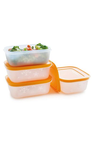 Tupperware Alaska Cap Short Body Set of 4 450 Ml