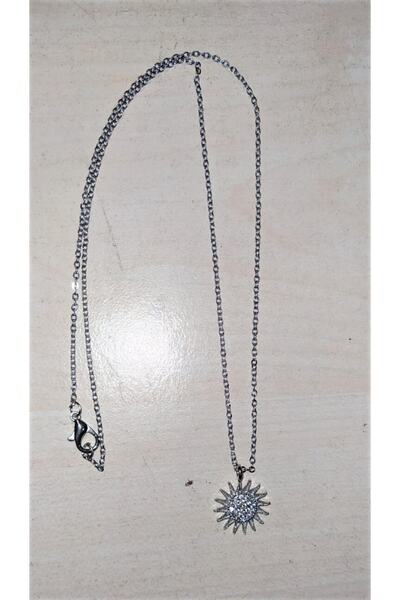 MONİCATİME Zircon Stone Adjustable Necklace (sun)