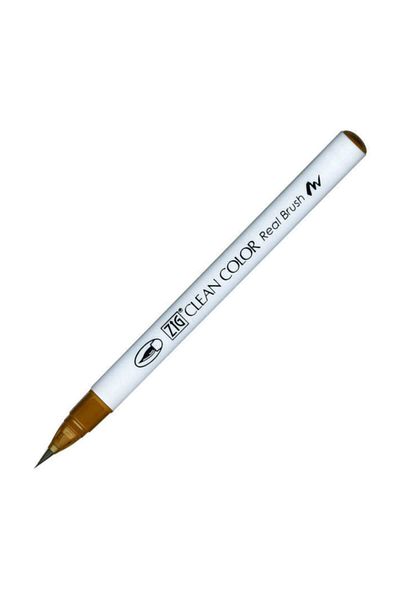 Zig Clean Color Real Brush Brush Tip Marker Pen 066 Dark Oatmeal