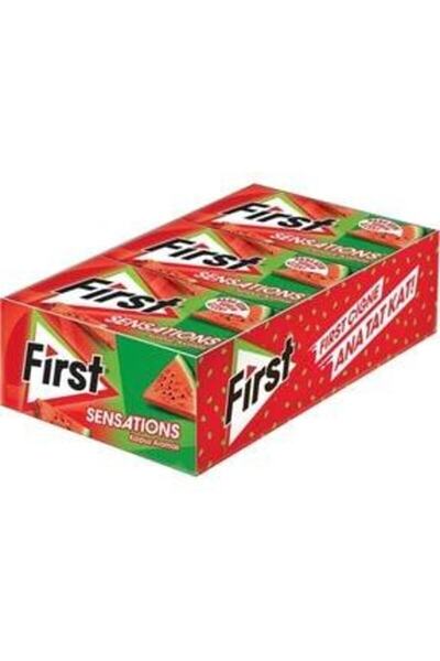 Mondelez Watermelon Flavored First Chewing Gum