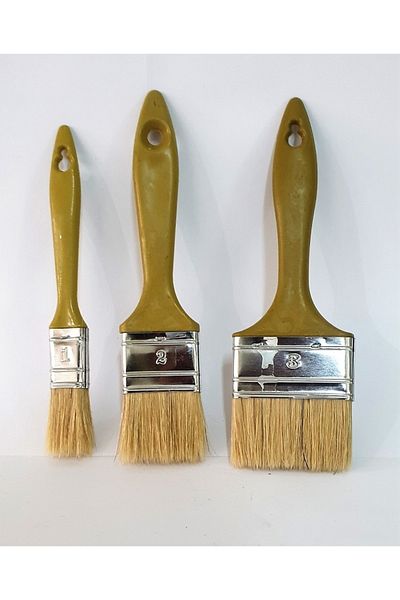 m1 art Paint Set 8-Sponge Finger Roller 10 cm, Spare Head 3 Pieces, Paint Brush 3 Pieces, Application Pan