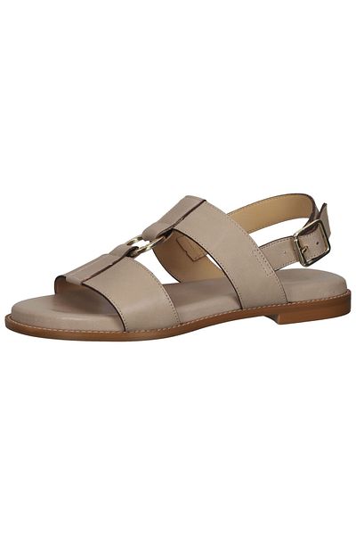 Scapa Sandalette - Beige - Blockabsatz